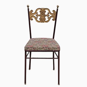 Brass Dining Chair, 1940s-KNM-840573