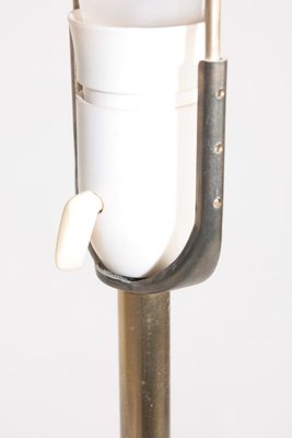 Brass & Enamel Floor Lamp, 1960s-FK-798358