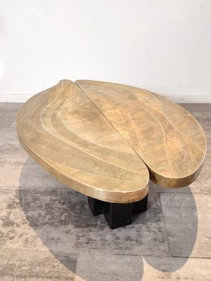 Brass Etched Coffee Table-WBX-1289948