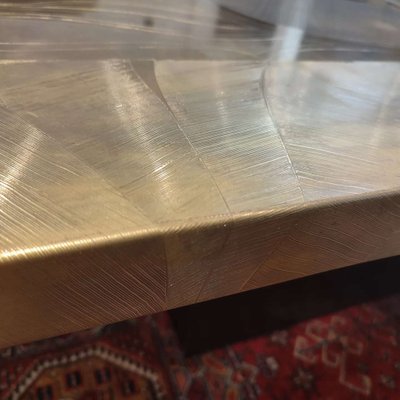 Brass Etched Coffee Table by Christian Krekels-WBX-1336546