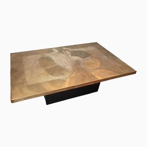 Brass Etched Coffee Table by Christian Krekels-WBX-1336546