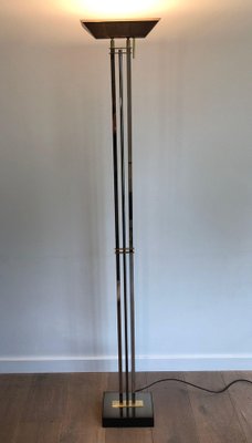 Brass Floor Lamp, 1970s-BA-1471288