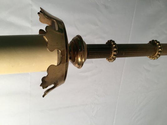 Brass Floor Lamp, 1970s-WQQ-681682