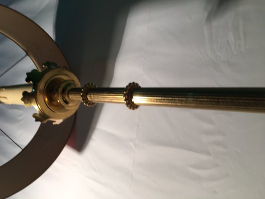 Brass Floor Lamp, 1970s-WQQ-681682