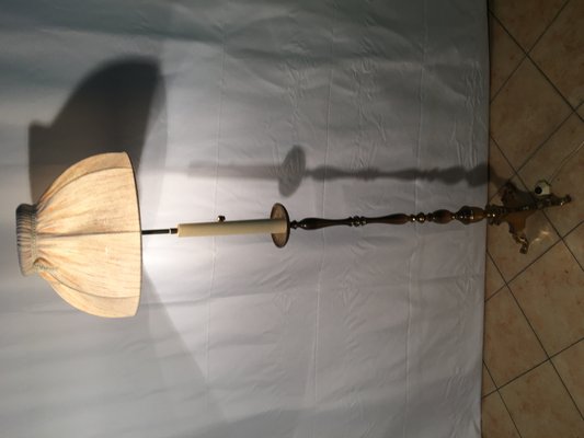 Brass Floor Lamp, 1970s-WQQ-681701