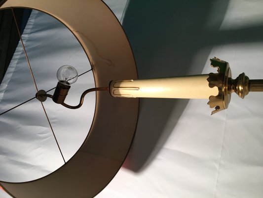 Brass Floor Lamp, 1970s-WQQ-681682