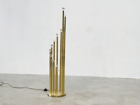 Brass Floor Lamp by Gaetano Sciolari-XLH-1805769