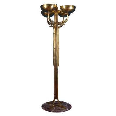 Brass Floor Lamp by Goffredo Reggiani, Italy, 1970s-MBH-1032563