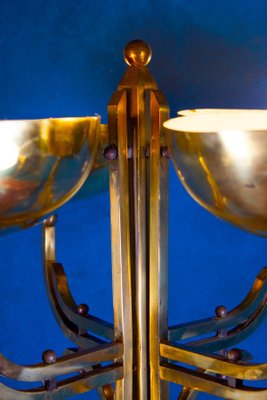 Brass Floor Lamp by Goffredo Reggiani, Italy, 1970s-MBH-1032563