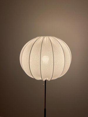 Brass Floor Lamp by Hans Bergström for Asea, Sweden, 1960s-UYK-1001047