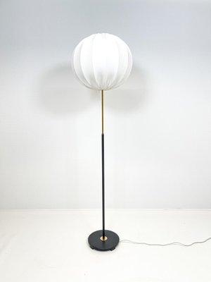 Brass Floor Lamp by Hans Bergström for Asea, Sweden, 1960s-UYK-1001047