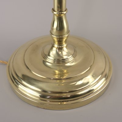 Brass Floor Lamp by Luminator Belge, 1930s-KDB-1801391