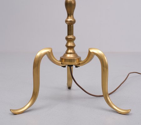 Brass Floor Lamp from Maison Baguès, France, 1960s-GCG-1789792