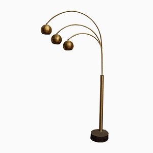 Brass Floor Lamp from Reggiani, 1970s-VCV-809227