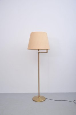 Brass Floor Lamp with Swivel Arm, Germany-ZE-982546