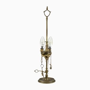 Brass Florentine Lamp Lucerna with Two Lights, Italy, 900s-RAQ-1332955