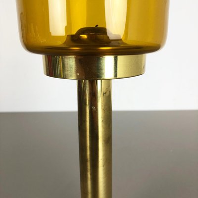 Brass & Glass Claudia Candleholder by Hans-Agne Jakobsson for Markaryd, Sweden, 1960s-QZ-1156573