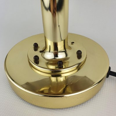 Brass & Glass Table Lamp from Peil & Putzler, 1970s-ZPB-1035080