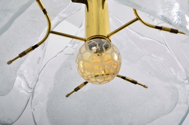 Brass Hanging Lamp with Murano Glass Elements from Kaiser Idell / Kaiser Leuchten, 1960s-IV-764868