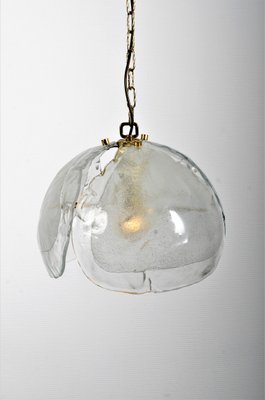 Brass Hanging Lamp with Murano Glass Elements from Kaiser Idell / Kaiser Leuchten, 1960s-IV-764868