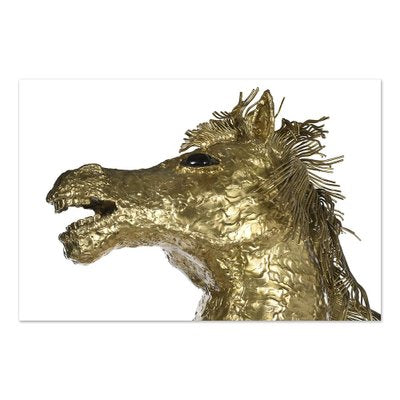 Brass Horse That Rears Up by Henri Fernandez-NQ-1306779