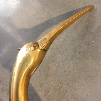 Brass Ibis Sculpture, France, 1960s-BVG-973734