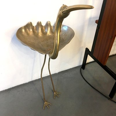 Brass Ibis Sculpture, France, 1960s-BVG-973734