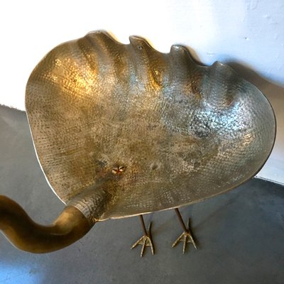 Brass Ibis Sculpture, France, 1960s-BVG-973734