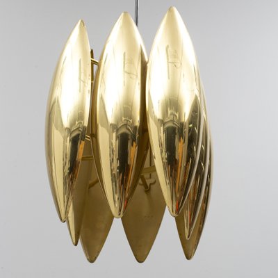 Brass Kastor Pendant Lamp by John Hammerborg for Fog & Mørup-BPJ-1187724