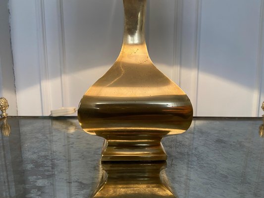 Brass Lamp in the style of Maria Pergay, 1970s-JG-1364147