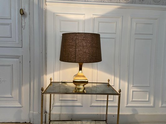 Brass Lamp in the style of Maria Pergay, 1970s-JG-1364147