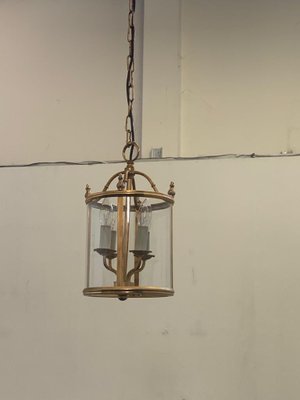 Brass Lantern by Gaetano Sciolari, Italy, 1970-IJR-1183065