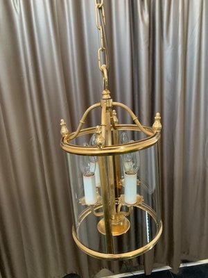 Brass Lantern by Gaetano Sciolari, Italy, 1970-IJR-1183065