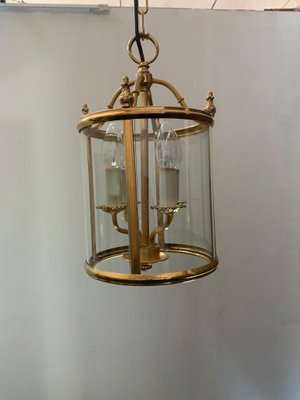 Brass Lantern by Gaetano Sciolari, Italy, 1970-IJR-1183065