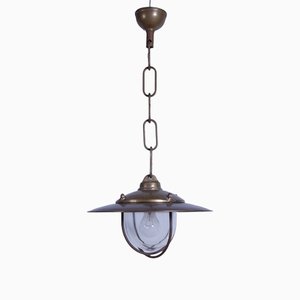 Brass Lantern Ceiling Light-XSG-1167457