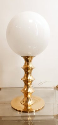 Brass Light with White Sphere-QLH-1816645