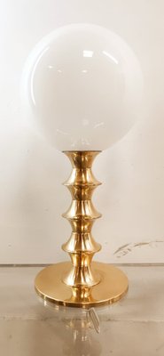 Brass Light with White Sphere-QLH-1816645