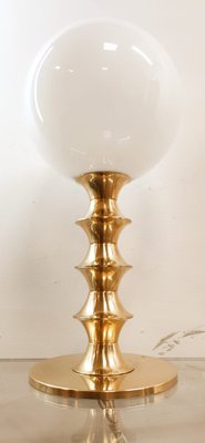 Brass Light with White Sphere-QLH-1816645