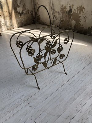 Brass Magazine Rack, 1950s-LCU-689746