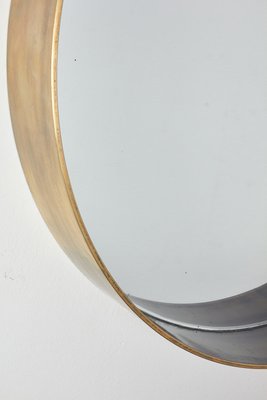 Brass Mirror by Franco Minissi, 70s-LMR-2033211