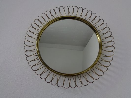 Brass Mirror by Josef Frank for Svenskt Tenn, 1960s-RDW-2041729