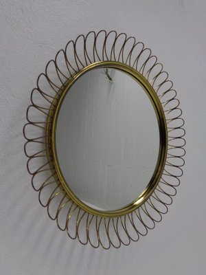 Brass Mirror by Josef Frank for Svenskt Tenn, 1960s-RDW-2041729