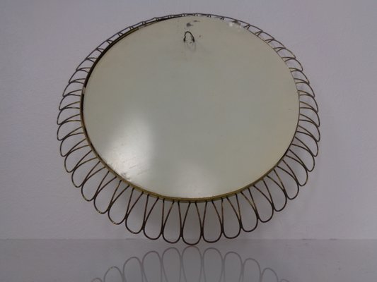 Brass Mirror by Josef Frank for Svenskt Tenn, 1960s-RDW-2041729