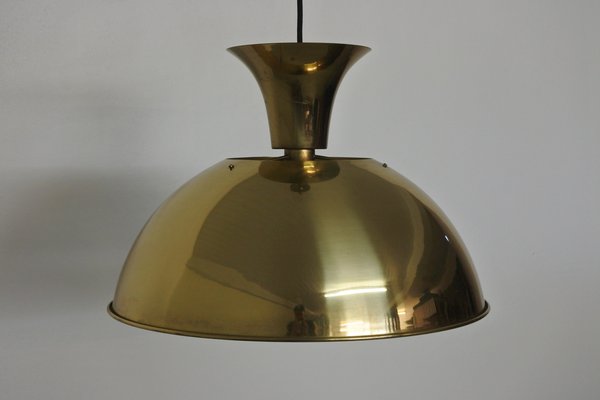 Brass Model P65 Pendant Lamp or Chandelier by Florian Schulz, Germany, 1976-IM-684981