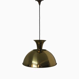 Brass Model P65 Pendant Lamp or Chandelier by Florian Schulz, Germany, 1976-IM-684981