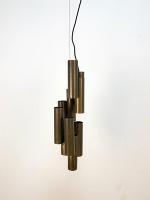 Brass Multi Cylinder Lamp in the Style of Gio Ponti from Lumière Bologna, Italy-JDR-1126289