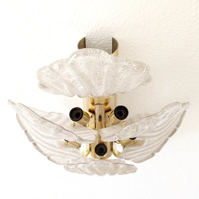 Brass & Murano Sconce, 1960s-CQZ-744193