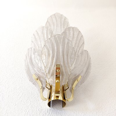 Brass & Murano Sconce, 1960s-CQZ-744193