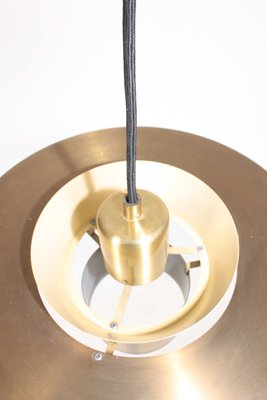 Brass Nova Ceiling Lamp by Johannes Hammerborg for Fog & Mørup, 1960s-FK-844900