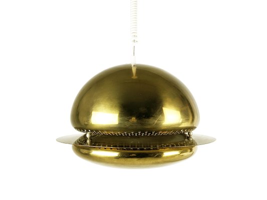 Brass & Optical Glass Nictea Pendant by Tobia & Afra Scarpa for Flos, 1971-RD-2040279